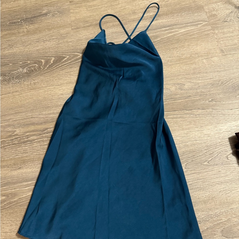 Fashion Nova Crowl Neck Mini Dress